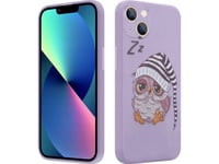 Maxximus Mx Owl Sleepy Iphone 11 Pro Max Purple / Fioletowy