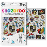 Snazaroo Face Paint Temporary Tattoo Set, Adventure