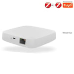 Tuya Zigequation Smart Gateway airies Bridge,SmartLife,Télécommande domestique filaire et sans fil,Compatible avec Alexa,Google Home - Type Wired Hub