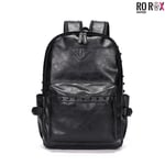 Ro Rox Backpack Unisex PU Punk Goth Laptop Bag School Uni Mens Womens Rucksack