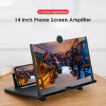 14 Inch 3D Screen Amplifier Pull-out Type Display Magnifying Bracket