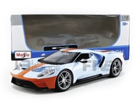 MAISTO 1/18 - FORD GT - 2019 31384BL/OR