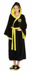 Ladies Harry Potter Hufflepuff House Hooded Dressing Gown Robe