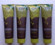 4 Pack XHC Moroccan Argan Oil Hair Shampoo/Conditioner 4 x 300ml