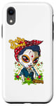 Coque pour iPhone XR Catrinas Underworld - Motifs colorés du jour des morts