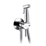 GRIFEMA Hand-Held Portable Bidet, Bidet Attachment for Toilet UK, Bidet Sprayer Set for Hot and Cold Water, WC Shower Kit, Chrome, G154-1