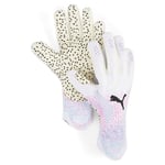 PUMA Future Ultimate NC, Gants de Gardien Adultes Unisexes, PUMA White-Poison Pink-PUMA Black, 10.5-041923