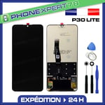 ECRAN LCD + VITRE TACTILE POUR HUAWEI P30 LITE NOIR SANS CHASSIS + KIT OUTILS