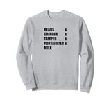 Barista Coffee Espresso Cappuccino Coffee Machine Sweatshirt