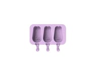 PURE4U Lot de 2 moules à glace en silicone - Moules à popsicle pour enfants - Bricolage créatif - Sans BPA - Réutilisables avec couvercle - Rose