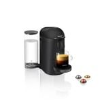 NESPRESSO KRUPS Vertuo Plus Machine à Café, Cafetière Espresso, Noir YY3922FD