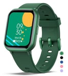 Mgaolo Kids Smart Watch for Boys Girls,Kids Fitness Tracker Smartwatch with Heart Rate Sleep Monitor,Waterproof Pedometer Activity Tracker for Fitbit Android iPhone, Birthday Present (Green)