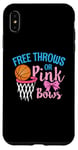 Coque pour iPhone XS Max Free throws or Pink Bows Gender Reveal Cute Girl Tee