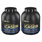 Optimum Nutrition 100 % Casein, Chocolat Supreme Poudre 2x1820 g