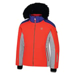 Dare 2b VAST Veste de Ski Fille Fiery Coral/Simply Purple FR : 3XL (Taille Fabricant : 13 YR)