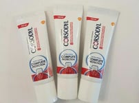 Corsodyl COMPLETE PROTECTION Toothpaste Gum Bleeding 3 x15ml Travel/Pocket Size