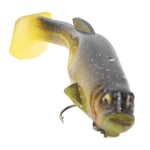 (Black Back Yellow Tail)12.5cm 21g Fishing Lures Silicone Fishing Baits T T AUS