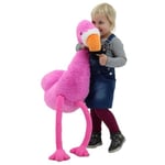 Sweety Toys 10974 Peluche Flamant Rose 100 cm