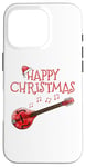 Coque pour iPhone 16 Pro Octave Mandoline Noël Mandoliniste Musicien