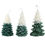 Christmas Tree Aromatherapy Wax(Small Snow Top-Green-English Pear Freesia(Wit UK