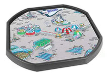 Tiger Moon The Tiger Moon Trading Company Ltd Personalised Space Station Vinyl Tuff Tray Insert - 86 x 86 cm - Ideal for Large Tuff Spot Tuff Tray - Tuff Tray NOT Included