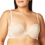 DKNY Women's Classic Cotton Custom Lift Bra, Cashmere, 32DD