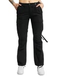 Brandit Women M65 Pants, Color: Black, Size: 32