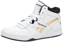 Reebok Femme Court Advance Sneaker, White/ROSGOL/FTWWHT, 38 EU