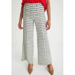 Pantalon Just Like You  Plaid Side Hidden Zippered Trousers Swim Shorts