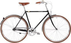 Miesten polkupyörä Bike by Gubi 7-vaihteinen Fotbroms Piano black 56cm