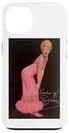 iPhone 13 Rusty in Pink Feather Gown with Autograph Case