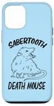 Coque pour iPhone 12/12 Pro Funny Sabertooth Death Mouse Possum Lover