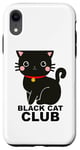 Coque pour iPhone XR Black Cat Club