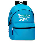 Reebok Boston Double Compartiment Laptop Backpack 15.6" Bleu 31x44x17.5 cms Polyester 23.87L