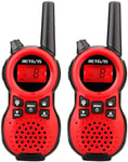 talkie walkie enfant 16 Canaux pour Camping, Jardin, Randonnée, Jeux d'intérieur noir rouge