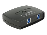 Delock Usb 3.0 Sharing Switch 2 - 1 - Usb-Växel - 2 X Superspeed Usb 3.0 - Skrivbordsmodell