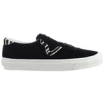 Vans Style 73 Black Womens Shoes Leather - Size UK 7.5