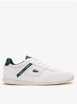 Lacoste Menerva Sport 0121 1 Cma Trainer - White/Green, White/Green, Size 6, Men