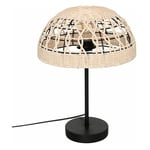 Atmosphera Créateur D'intérieur - Lampe à Poser en Rotin 'Rory' 41cm Beige