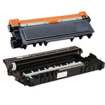 DOREE DR2300 Kit Tambour & TN2320 Cartouche Compatible de Toner pour Brother HL-L2300D L2320D L2340DW L2360DN L2360DW L2365DW L2380DW, DCP-L2500D L2520DW L2540DN L2560DW, MFC-L2700DW L2720DW L2740DW