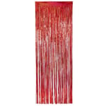 BigBuy Home Rideau Rouge 200 x 100 cm