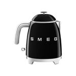 Smeg 50's Style Black KLF05BLEU minikokoinen vedenkeitin