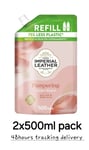 Cussons Imperial Leather Pampering Bodywash Mallow & Rose Milk  2x500ml