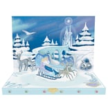 The Snow Queen Music Box Card Novelty Dancing Musical Christmas Card