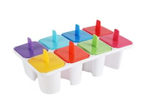 Privilege Ice Lolly Cream Maker Mold Mould Frozen Yogurt Icebox 8 compartments