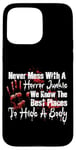 iPhone 15 Pro Max Scary Horror Movie Mess With A Horror Movie Junkie Case