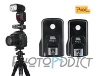 STORAGE - 50%! PIXEL KING PRO Canon Transmitter/Receiver - Flash Trigger