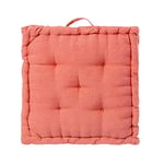 LOLAhome Coussin rembourré de Sol Corail Rustique en Coton et Polyester 45 x 45 cm