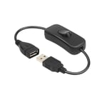 6 PCS ON/OFF USB Cable Power Supply Line Durable Adapter  USB Headset