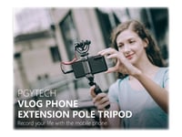 Pgytech Vlog Phone Extension Pole Tripod - Skjutgrepp/Ministativ/Selfie-Pinne